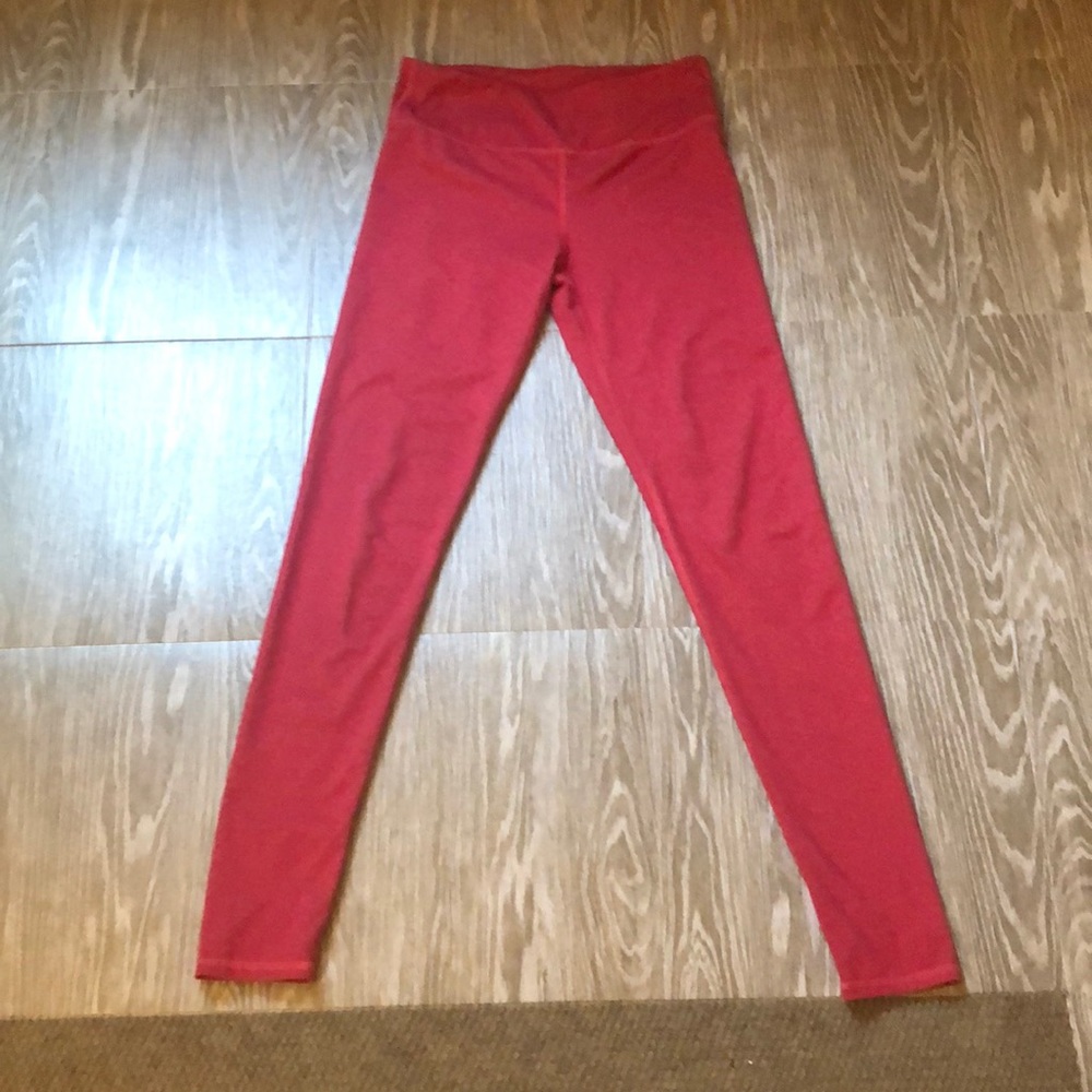 Red fabletics leggings XS High waisted